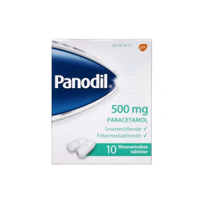 Panodil filmovertrukne tabletter  10 stk. (blister)