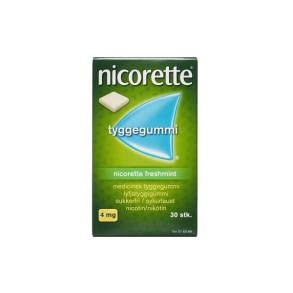 Nicorette Freshmint medicinsk tyggegummi  30 stk. (blister)