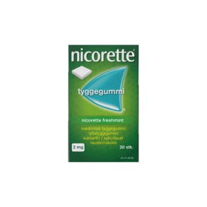 Nicorette Freshmint medicinsk tyggegummi  30 stk. (blister)