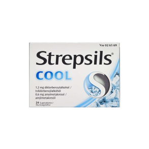 Strepsils Cool sugetabletter  24 stk. (blister)