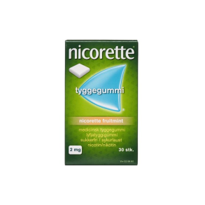 Nicorette Fruitmint medicinsk tyggegummi  30 stk. (blister)