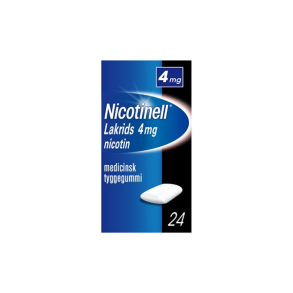 Nicotinell Lakrids medicinsk tyggegummi  24 stk. (blister)