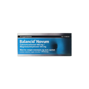 Balancid Novum tyggetabletter  30 stk. (blister)