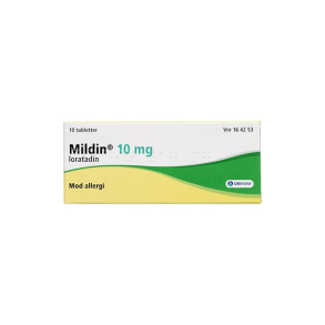 Mildin tabletter  10 stk. (blister)