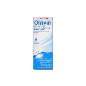 Otrivin ukonserveret n�sespray, opl�sning  10 ml