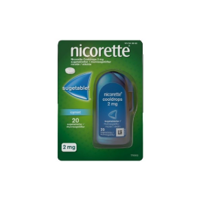 Nicorette Cooldrops sugetabletter  20 stk.