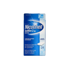 Nicotinell IceMint medicinsk tyggegummi  24 stk. (blister)
