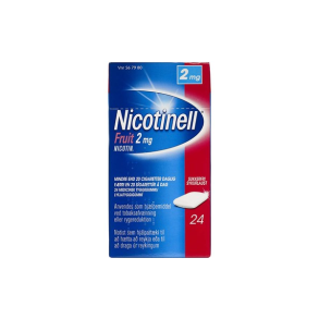 Nicotinell Fruit medicinsk tyggegummi  24 stk. (blister)