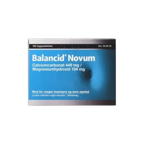 Balancid Novum tyggetabletter  100 stk. (blister)