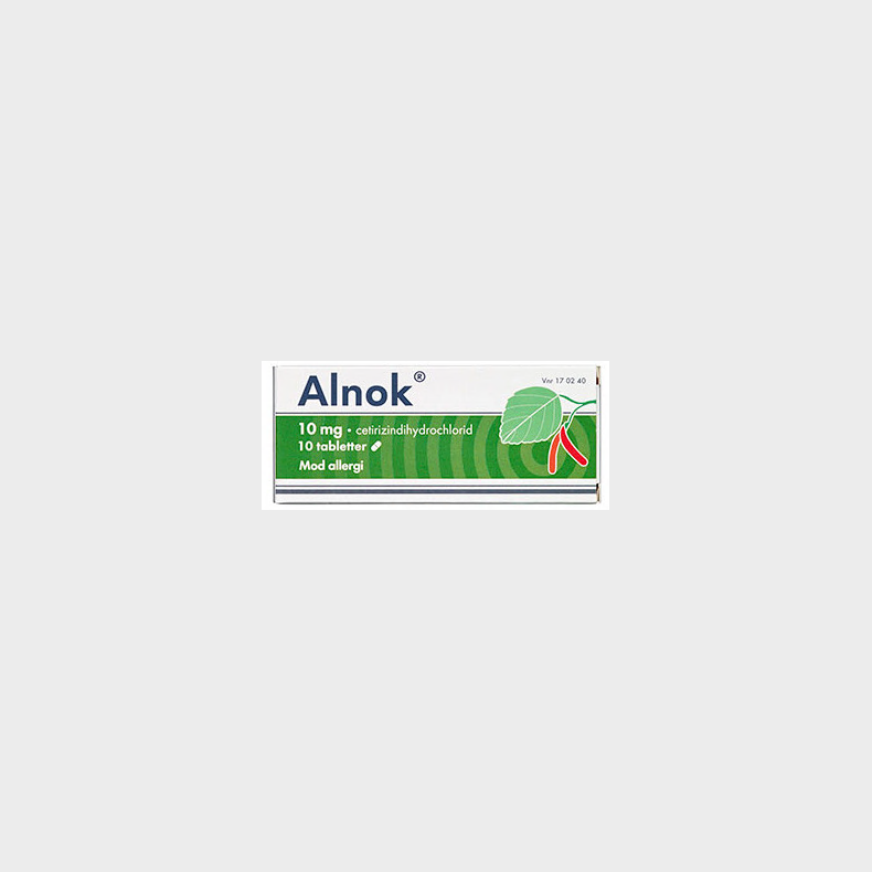 Alnok filmovertrukne tabletter  10 stk. (blister)